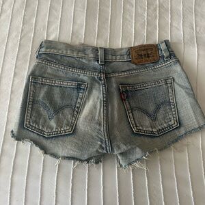 Levi's low-rise cutoffs